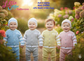 Woolen 2PC Suit With Cap